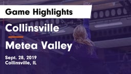 Collinsville  vs Metea Valley  Game Highlights - Sept. 28, 2019