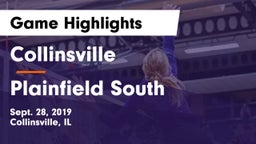 Collinsville  vs Plainfield South Game Highlights - Sept. 28, 2019