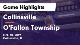 Collinsville  vs O'Fallon Township  Game Highlights - Oct. 10, 2019