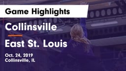 Collinsville  vs East St. Louis  Game Highlights - Oct. 24, 2019