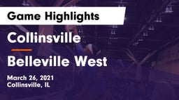 Collinsville  vs Belleville West  Game Highlights - March 26, 2021