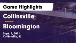 Collinsville  vs Bloomington  Game Highlights - Sept. 3, 2021