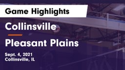 Collinsville  vs Pleasant Plains  Game Highlights - Sept. 4, 2021