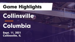 Collinsville  vs Columbia  Game Highlights - Sept. 11, 2021