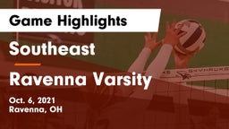 Southeast  vs Ravenna Varsity Game Highlights - Oct. 6, 2021