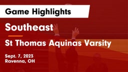 Southeast  vs St Thomas Aquinas Varsity Game Highlights - Sept. 7, 2023