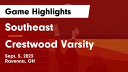 Southeast  vs Crestwood Varsity Game Highlights - Sept. 5, 2023