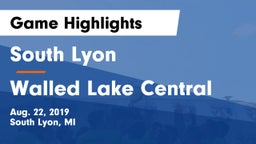 South Lyon  vs Walled Lake Central  Game Highlights - Aug. 22, 2019