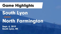 South Lyon  vs North Farmington Game Highlights - Sept. 6, 2019