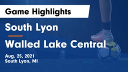 South Lyon  vs Walled Lake Central  Game Highlights - Aug. 25, 2021