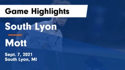 South Lyon  vs Mott Game Highlights - Sept. 7, 2021