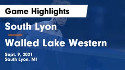 South Lyon  vs Walled Lake Western  Game Highlights - Sept. 9, 2021