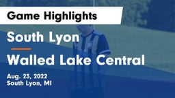 South Lyon  vs Walled Lake Central  Game Highlights - Aug. 23, 2022