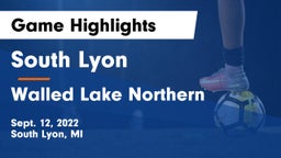 South Lyon  vs Walled Lake Northern  Game Highlights - Sept. 12, 2022