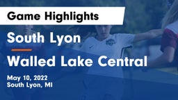 South Lyon  vs Walled Lake Central Game Highlights - May 10, 2022