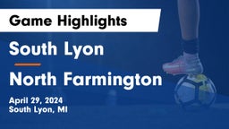 South Lyon  vs North Farmington  Game Highlights - April 29, 2024