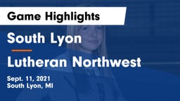 South Lyon  vs Lutheran Northwest Game Highlights - Sept. 11, 2021