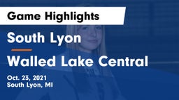South Lyon  vs Walled Lake Central Game Highlights - Oct. 23, 2021