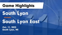 South Lyon  vs South Lyon East  Game Highlights - Oct. 11, 2023