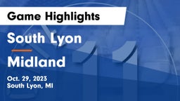 South Lyon  vs Midland  Game Highlights - Oct. 29, 2023