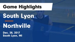 South Lyon  vs Northville  Game Highlights - Dec. 28, 2017