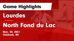 Lourdes  vs North Fond du Lac  Game Highlights - Nov. 20, 2021