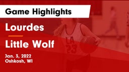 Lourdes  vs Little Wolf  Game Highlights - Jan. 3, 2022