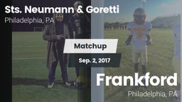 Matchup: Sts. Neumann & vs. Frankford  2017