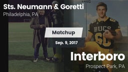 Matchup: Sts. Neumann & vs. Interboro  2017