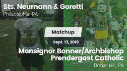 Matchup: Sts. Neumann & vs. Monsignor Bonner/Archbishop Prendergast Catholic 2019