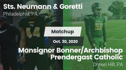 Matchup: Sts. Neumann & vs. Monsignor Bonner/Archbishop Prendergast Catholic 2020