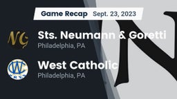 Recap: Sts. Neumann & Goretti  vs. West Catholic  2023