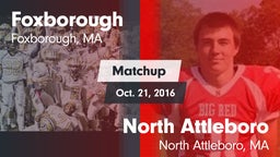 Matchup: Foxborough High vs. North Attleboro  2016