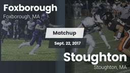 Matchup: Foxborough High vs. Stoughton  2017