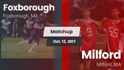 Matchup: Foxborough High vs. Milford  2017