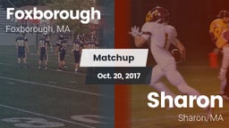 Matchup: Foxborough High vs. Sharon  2017