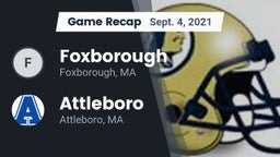 Recap: Foxborough  vs. Attleboro  2021