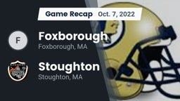 Recap: Foxborough  vs. Stoughton  2022