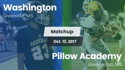 Matchup: Washington  vs. Pillow Academy 2017