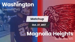 Matchup: Washington  vs. Magnolia Heights  2017