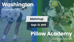 Matchup: Washington  vs. Pillow Academy 2019