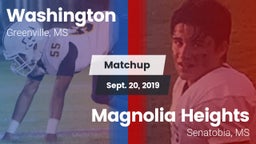 Matchup: Washington  vs. Magnolia Heights  2019