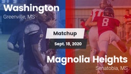 Matchup: Washington  vs. Magnolia Heights  2020