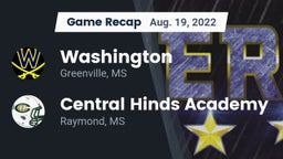 Recap: Washington  vs. Central Hinds Academy  2022