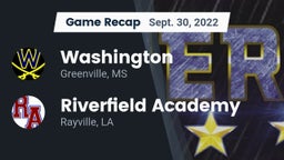 Recap: Washington  vs. Riverfield Academy  2022