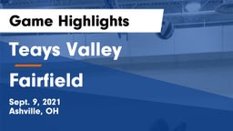 Teays Valley  vs Fairfield  Game Highlights - Sept. 9, 2021