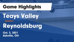 Teays Valley  vs Reynoldsburg Game Highlights - Oct. 2, 2021