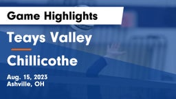 Teays Valley  vs Chillicothe  Game Highlights - Aug. 15, 2023