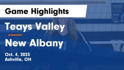 Teays Valley  vs New Albany  Game Highlights - Oct. 4, 2023