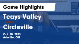 Teays Valley  vs Circleville  Game Highlights - Oct. 10, 2023